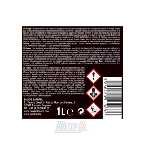 Bardahl Injectie Reiniger Benzine (9382BE) PROMOBOX 1L + 500ML GRATIS - 3