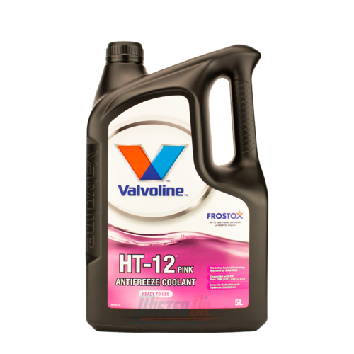 Valvoline HT-12 Antivries Coolant Roze Klaar Voor Gebruik