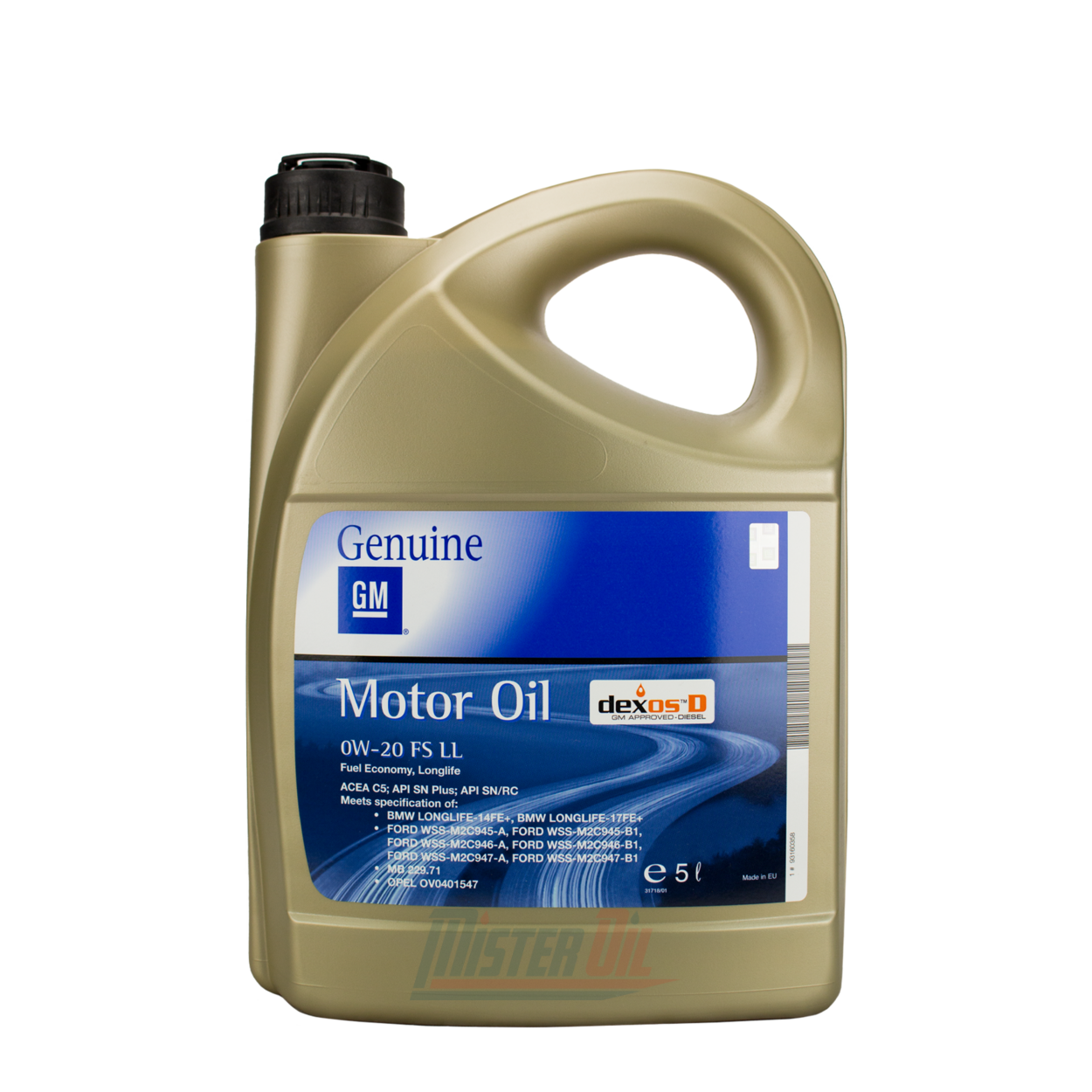 Opel GM Motor Oil FS LL Dexos D | Smeermiddelen en additieven ...