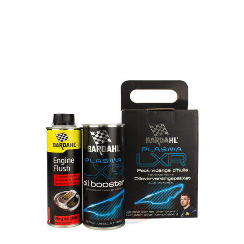 Bardahl LXR Plasma Oil Booster + Bardahl Motorspoeling (9680BE) PROMOBOX