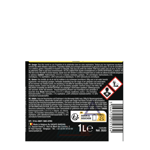 Bardahl Motor Reiniger 5 In 1 Diesel (9574) 1L + 300ML GRATIS PROMOBOX - 5