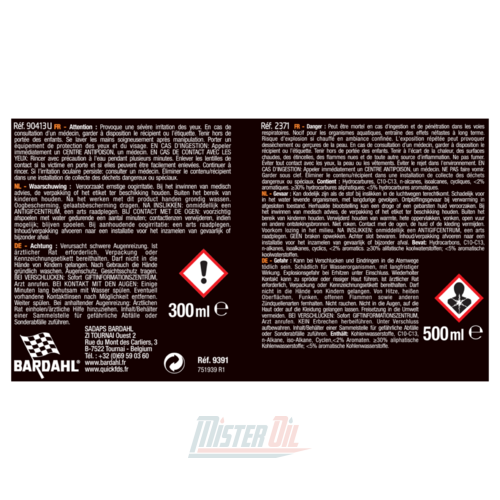 Bardahl Pass Technische Controle Anti Vervuiling Diesel (9391) - 5