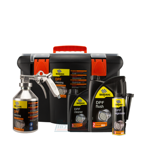 Bardahl Reiniging DPF KIT + PISTOOL + KOFFER