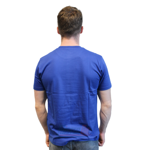 Gulf Tshirt Blauw Logo Borst L - 3