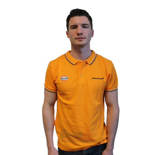 Gulf x McLaren Polo Oranje M - 2